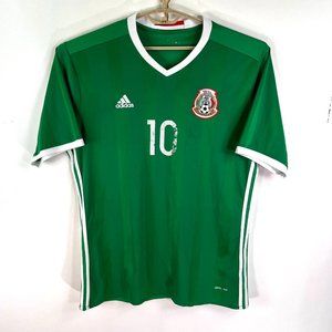 2016-17 ADIDAS CLIMACOOL ADIZERO MEXICO HOME JERSEY L JESUS “TECATITO” CORONA